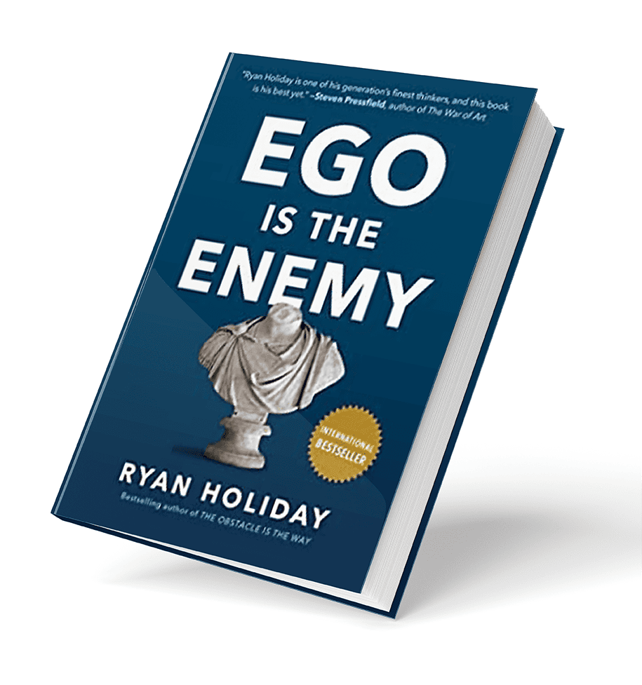 Ego is the enemy, a part of Mesa Power Solutions reading list book.