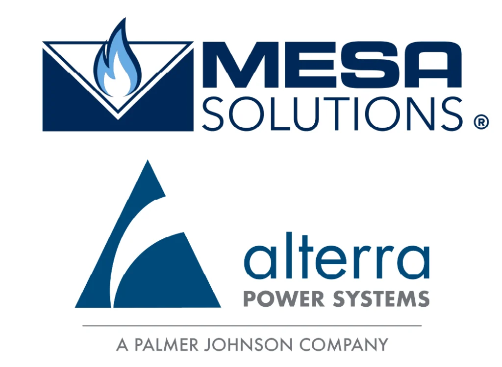 Mesa Power Solutions logo and Alterra Power Systems logo Partnership