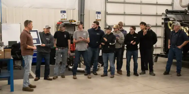 Mesa Power Solutions CEO, Scott Gromer presents EPA Certification for a group of skilled engineers! A testament to expertise, collaboration, and dedication. Together, we're setting new standards in excellence.