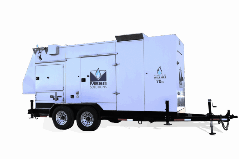 70kW natural gas generator with a transparent background.