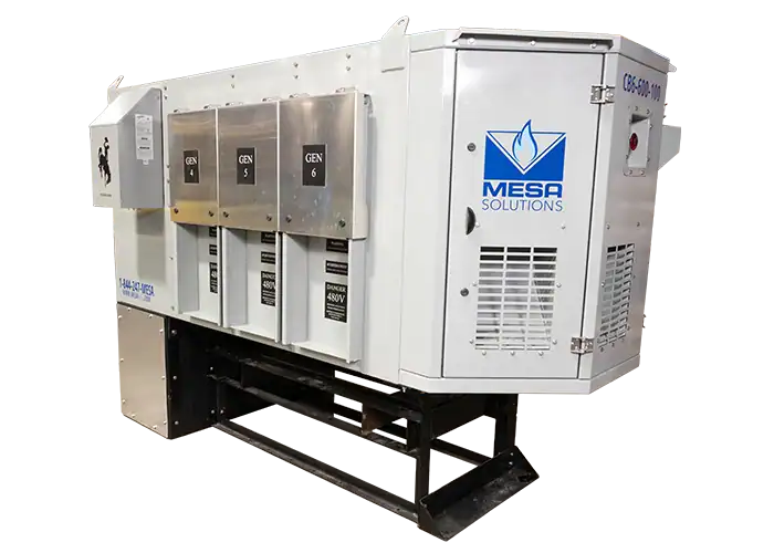 An image of a Mesa Power Solutions circuit breaker with a transparent background.