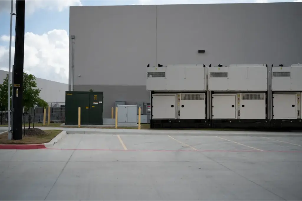 PowerCores powering a building.